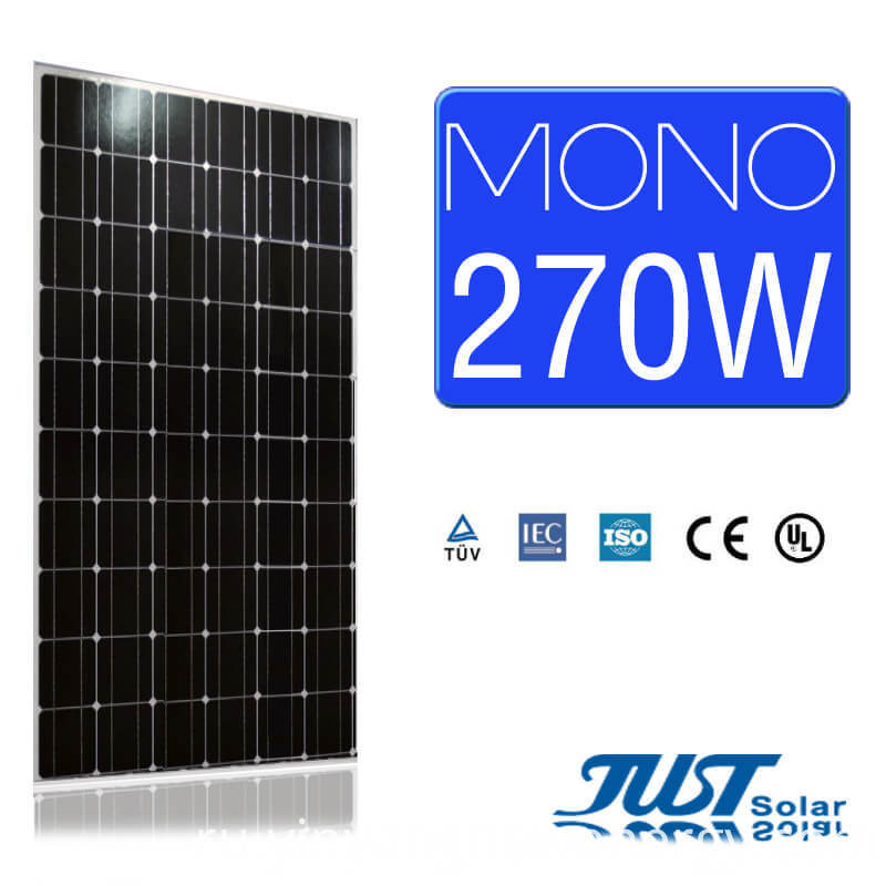 High Quality 270W Mono Solar Panel for Green Power